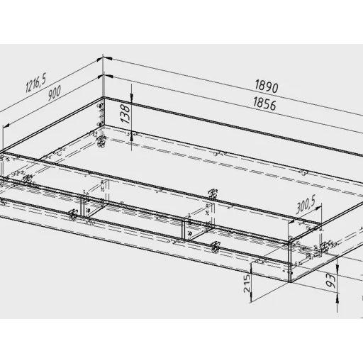 Двухъярусная кровать «Гранада 1КВ»